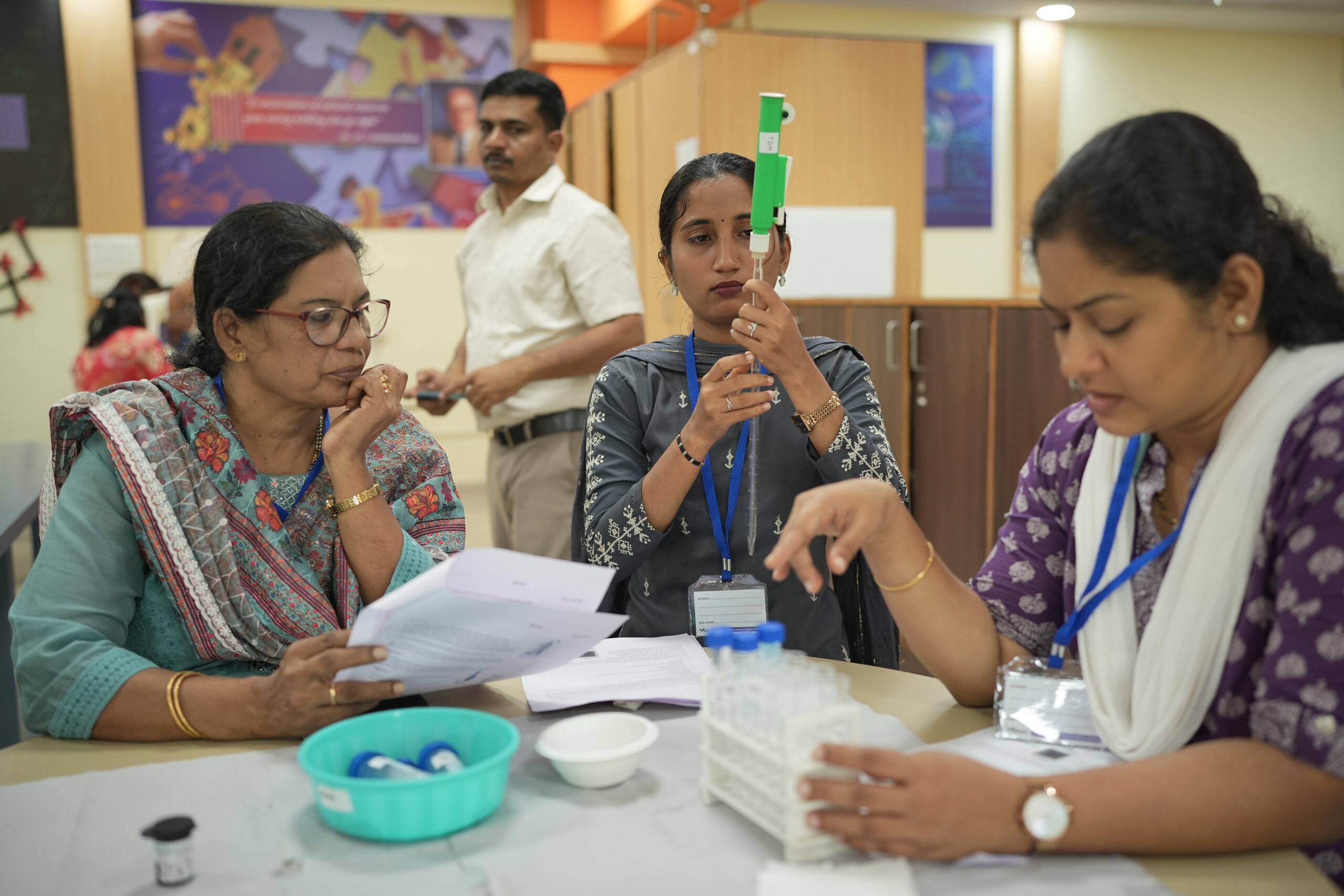 Teachers at work