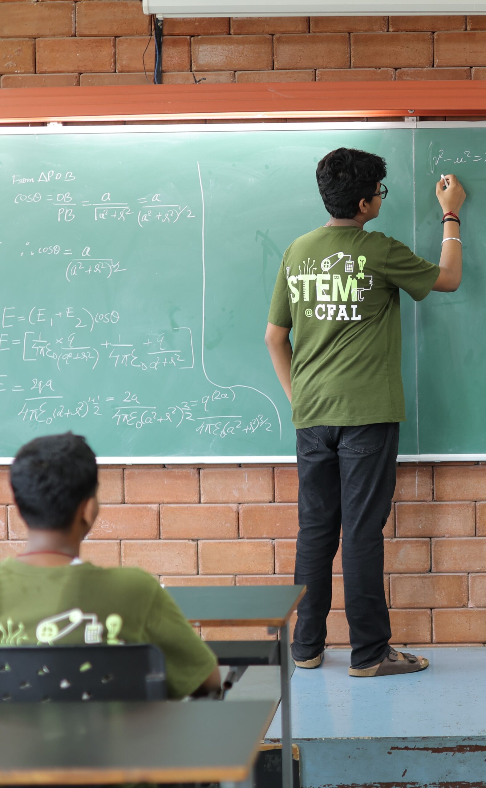 Students with bar models — collaborative